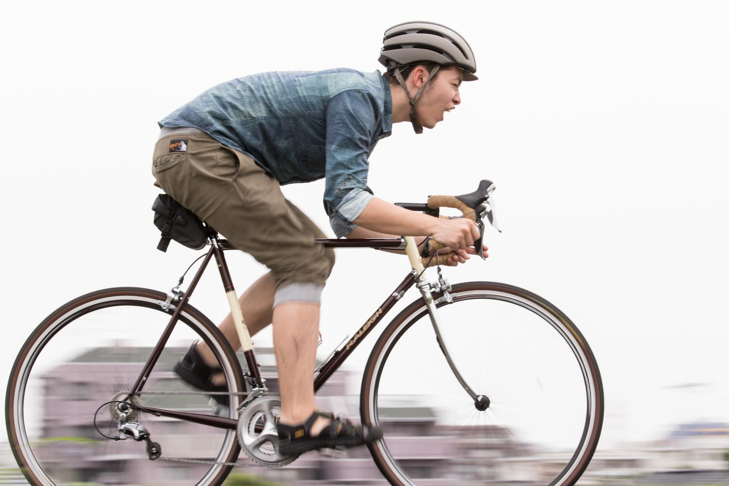 自転車の快適性能を支えるギア